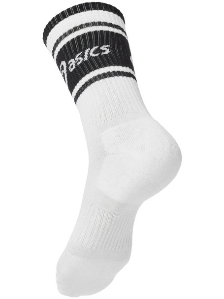 Asics Tennis 3 Pack Crew Sock White/Green