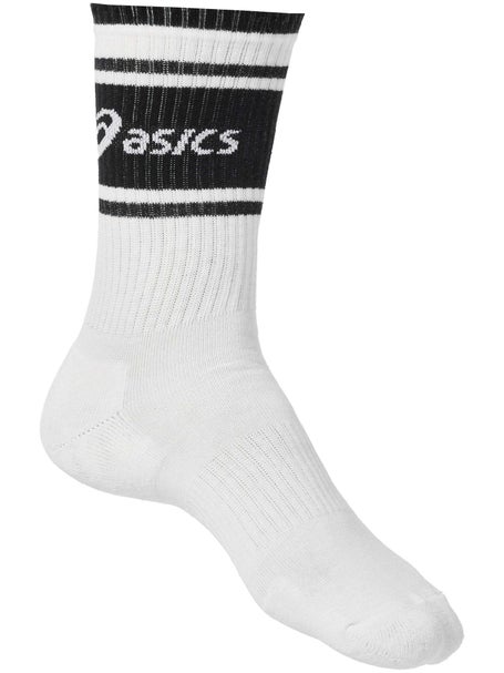 Asics Tennis 3 Pack Crew Sock White/Green