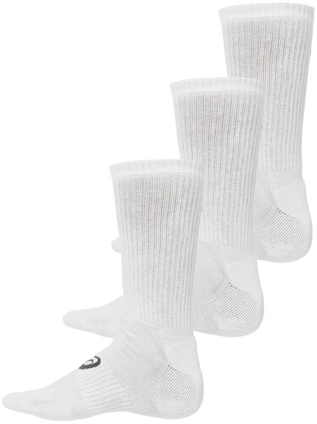 Asics Tennis 3 Pack Crew Sock White