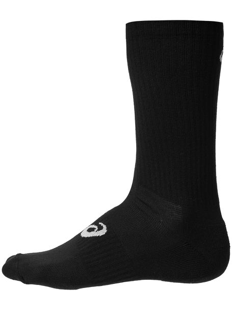 Asics Tennis 6 Pack Crew Sock Performance Black