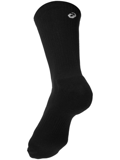 Asics Tennis 6 Pack Crew Sock Performance Black