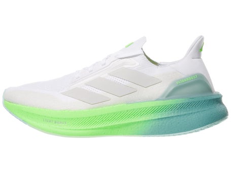 adidas Ultraboost 5X\Mens Shoes\White/Dash Gr/Lime