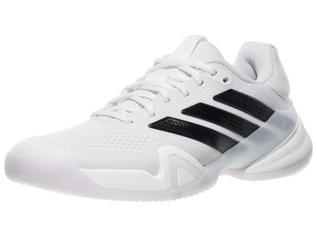 adidas Barricade 14 SANDPLATZ Damenschuh Weiß Schwarz