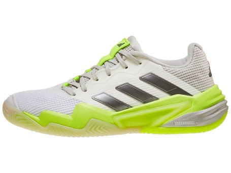 adidas Barricade 13 Clay\White/Lemon Womens Shoes