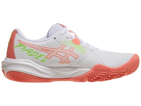 Asics Gel Challenger 15 Padel\White/Guava Womens Shoe