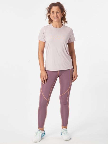 Asics Womens Core Court Graphic Top Purple