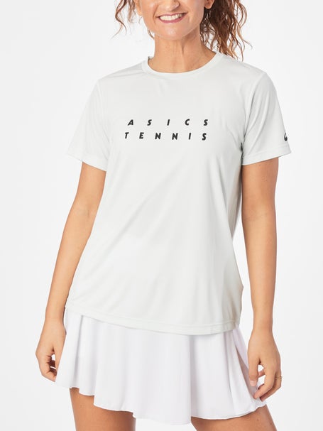 Asics Womens Core Court Graphic Top Light Green