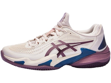 Asics Court FF 3 Clay\Soft Oat/Mauve Womens Shoes