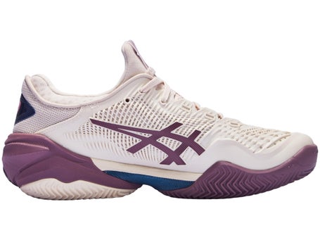 Asics Court FF 3 Clay\Soft Oat/Mauve Womens Shoes