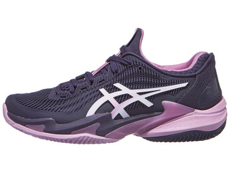 Asics Court FF 3 Clay\Fog/White Womens Shoes