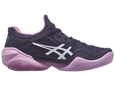 Asics Court FF 3 Clay\Fog/White Womens Shoes