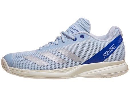 adidas CourtFlash Pickleball\Blue/Silver Womens Shoes