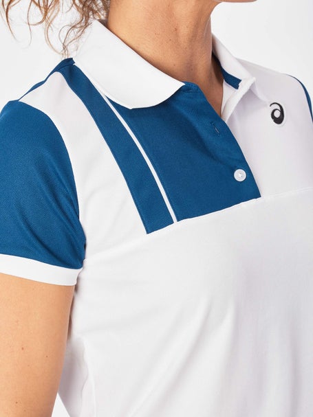 Asics Womens Classic Polo White/Navy