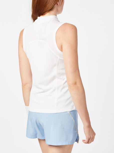 Asics Womens Court Tank White