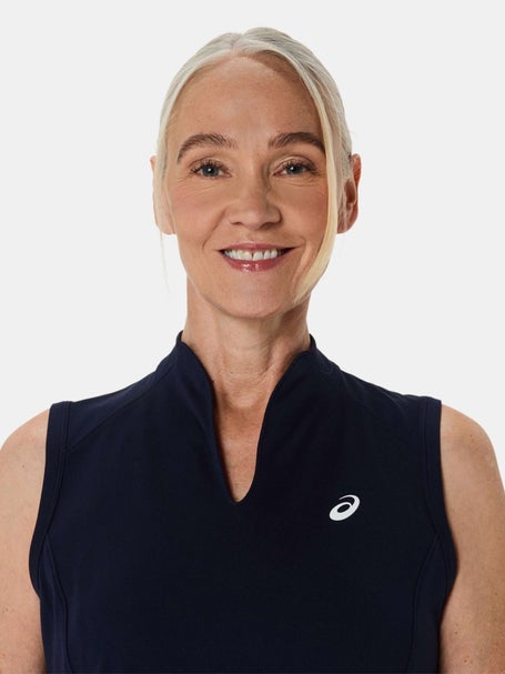 Asics Womens Court Tank Navy
