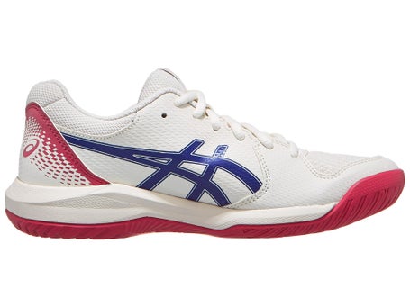 Asics Gel Dedicate 8 AC\Cream/Dark Cobalt Womens Shoes