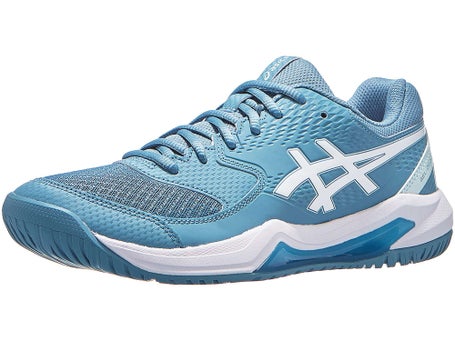 Asics | ALLCOURT Graublau/Weiß Tennis Gel 8 Damenschuh Dedicate Europe Warehouse