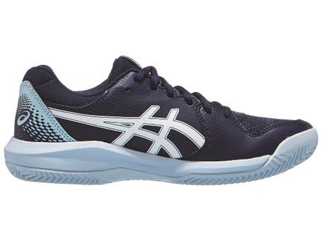 Asics Gel Dedicate 8 Clay\Midnight/White Womens Shoes