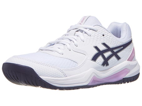 Scarpe Asics Gel Dedicate 8 Bianco Indigo Donna TUTTE LE SUPERFICI