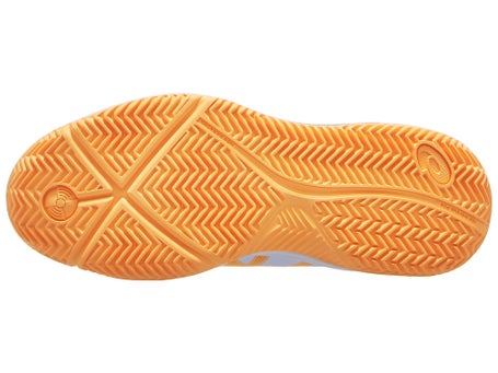 Asics Gel Dedicate 8 Padel\White/Orange Womens Shoes