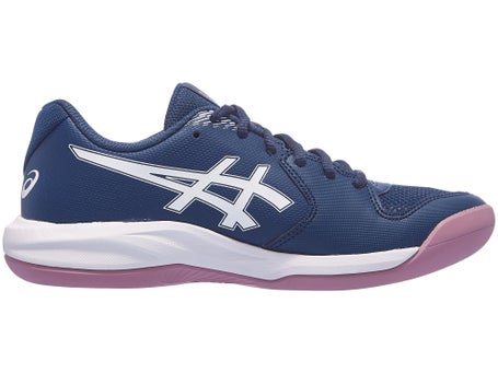 Asics Gel Dedicate 9 Carpet\Blue/Wh Womens Shoe