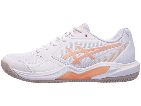 Asics Gel Dedicate 9 Clay\Wh/Cantaloupe Womens Shoe