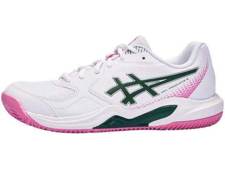 Asics Gel Dedicate 9 Padel\Wh/Jewel Green Womens Shoes