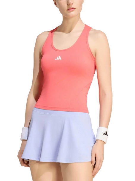 adidas Womens Fall Club Midi Tank Red
