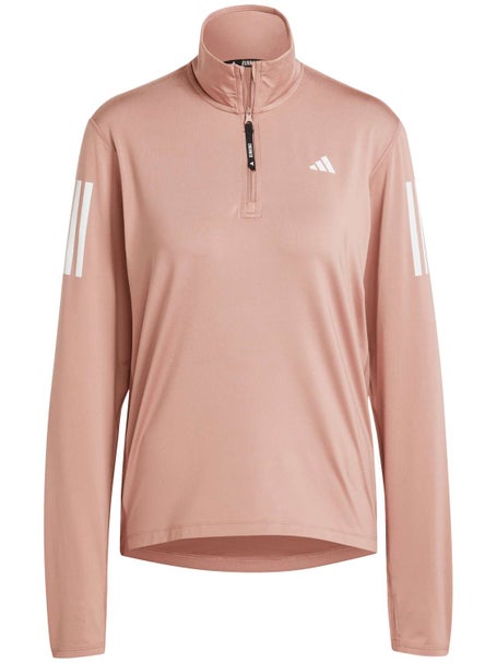 adidas Womens Fall 1/4 Zip Longsleeve Top