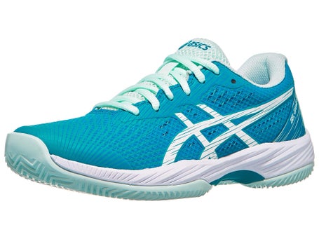 Asics Gel Game 9 Clay\Teal Blue/White Womens Shoes