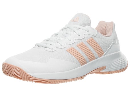 adidas GameCourt 2 AC\White/Blush Pink Womens Shoes