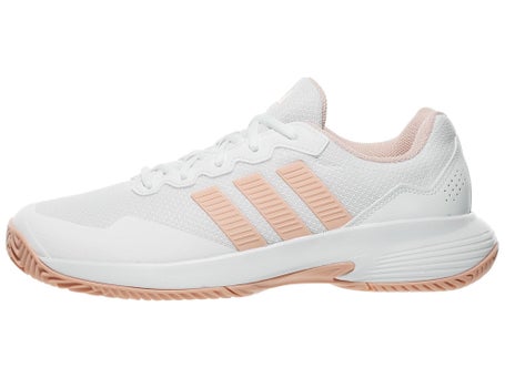 adidas GameCourt 2 AC\White/Blush Pink Womens Shoes
