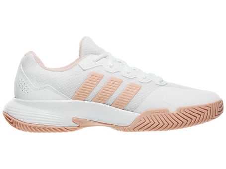 adidas GameCourt 2 AC\White/Blush Pink Womens Shoes
