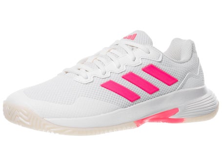 adidas GameCourt 2 AC\Off White/Pink Womens Shoes