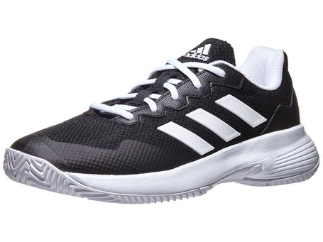 adidas GameCourt Men's Tennis Shoe - White/Black