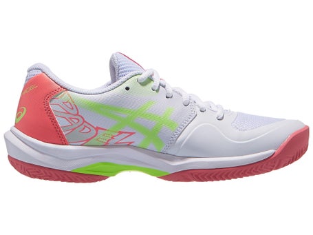 Asics Gel Game FF Padel\White/Guava Womens Shoes