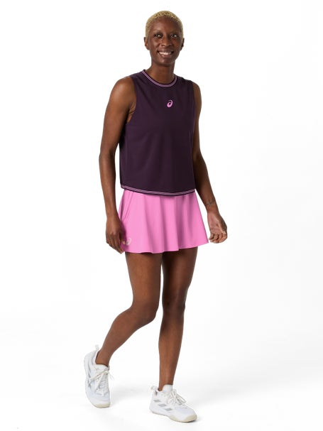 Asics Womens Game Sleeveless Top Dark Aubergine