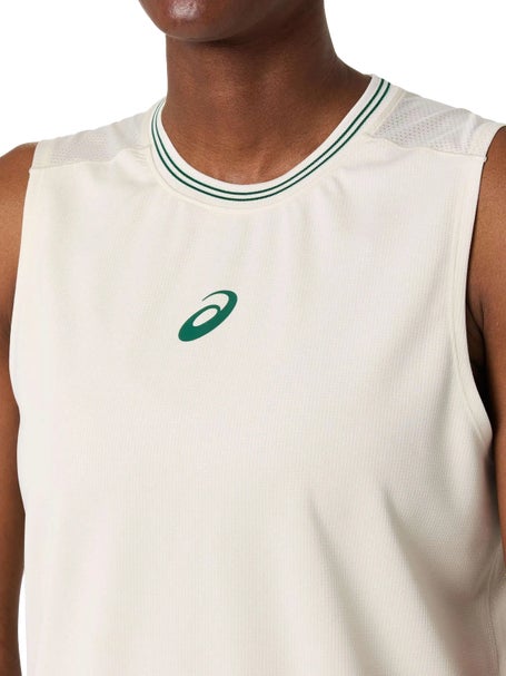 Asics Womens Game Sleeveless Top Soft Oat