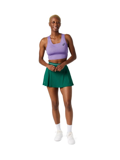 Asics Womens New York Match Crop Tank Faded Purple