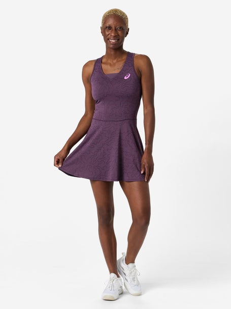 Asics Womens New York Jacquard Dress Purple