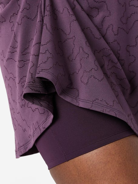 Asics Womens New York Jacquard Dress Dark Aubergine