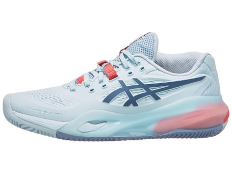 Asics Gel Resolution X Clay\Sky/Grey Blue Womens Shoes
