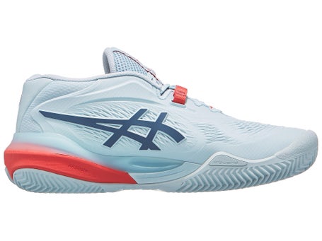 Asics Gel Resolution X Clay\Sky/Grey Blue Womens Shoes