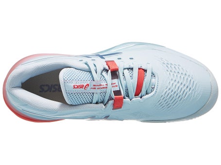 Asics Gel Resolution X Clay\Sky/Grey Blue Womens Shoes