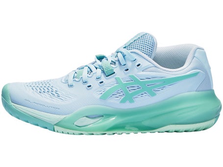 Asics Gel Resolution X AC\Lt Blue/Oasis Gn Womens Shoe