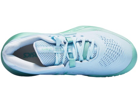 Asics Gel Resolution X AC\Lt Blue/Oasis Gn Womens Shoe