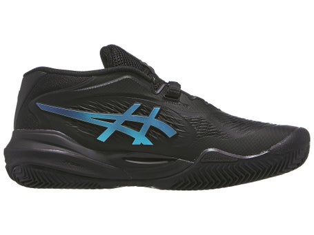 Asics Gel Resolution X Clay\Black/Blue Womens Shoes