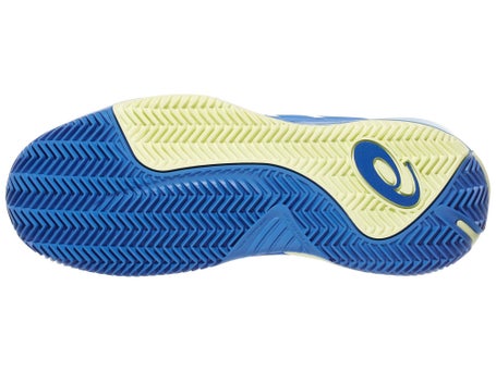 Asics Gel Resolution X Clay\Blue/Yellow Womens Shoes