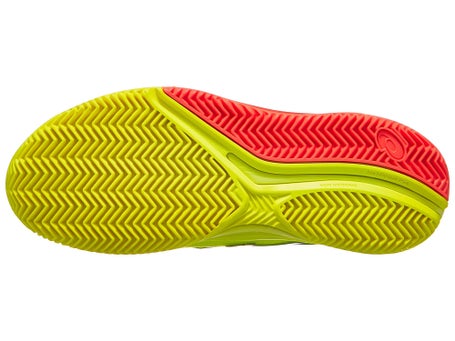 Asics Gel Resolution 9 Clay\Yellow/Black Womens Shoes
