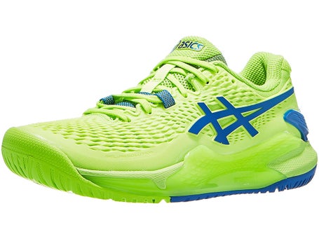 Asics Gel Resolution 9 Wh/Blue/Or Men's Shoes